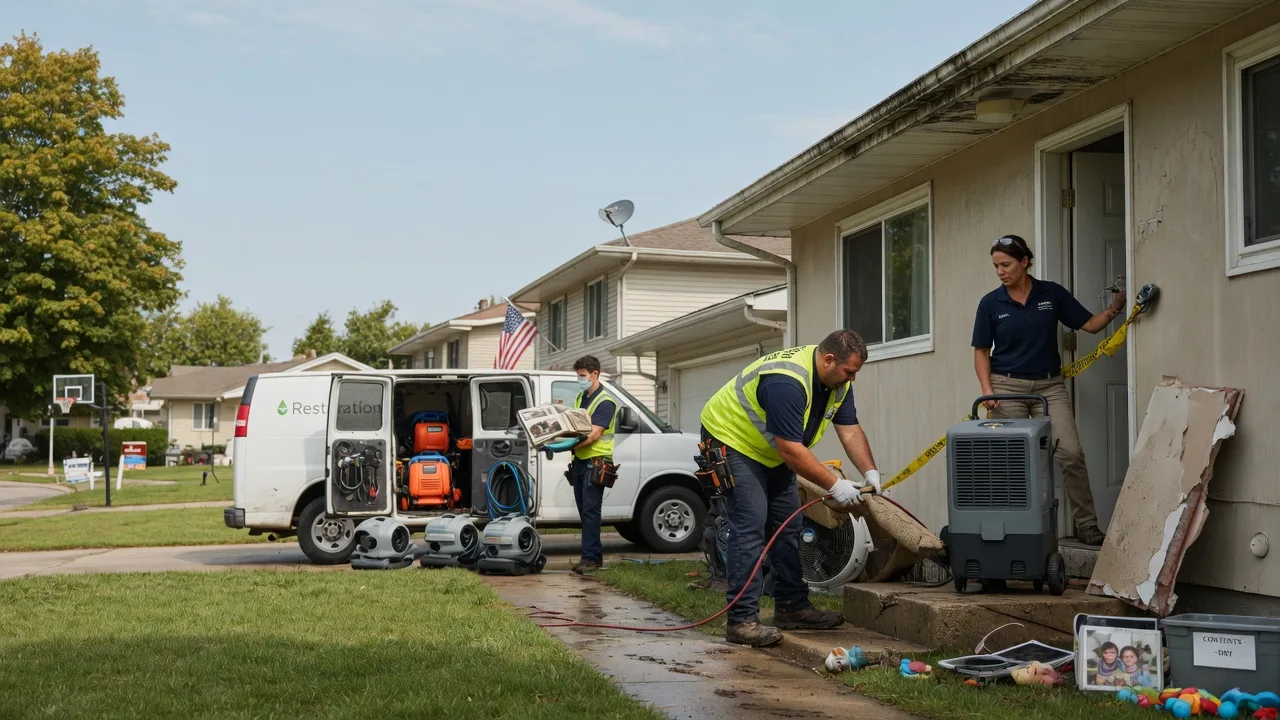 Water Damage Restoration in Pittsville, MD near me